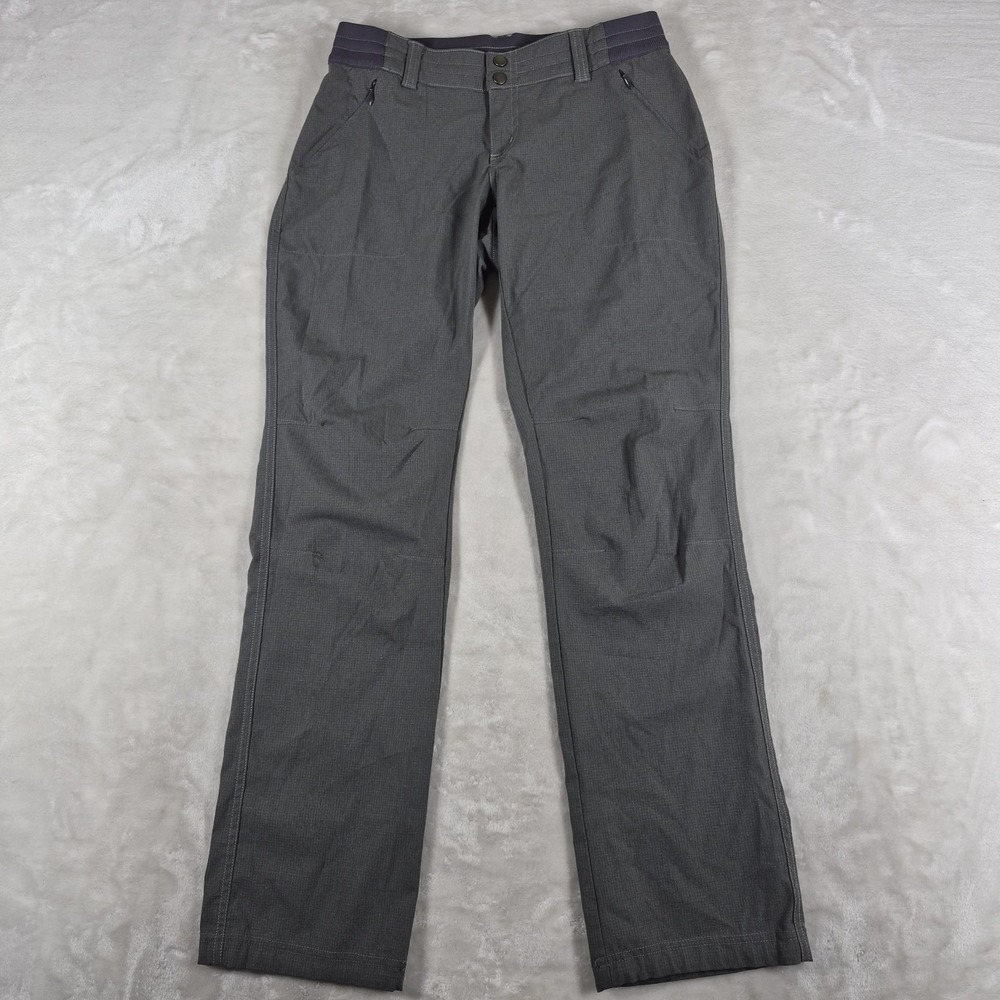 Kuhl Stratus Ripstop Pants Women's 6 Gray Stretch Hiking Camping Outdoors Active